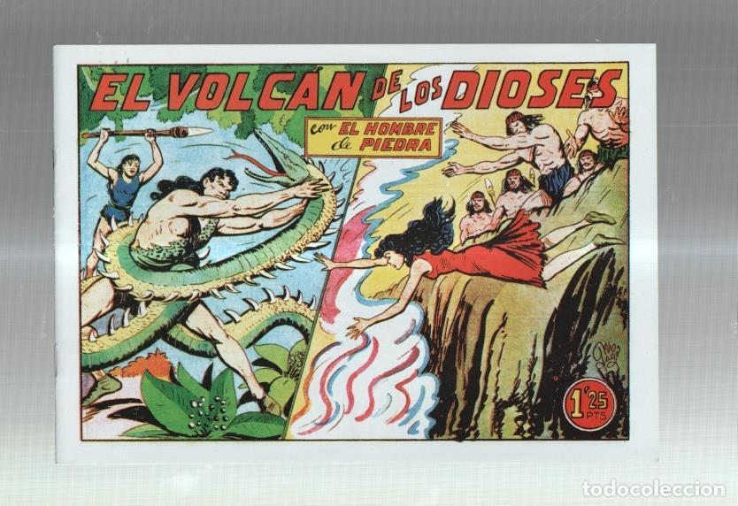 C&oacute;mics: Facsimil: Purk el hombre de piedra numero 91: El volcan de los dioses -