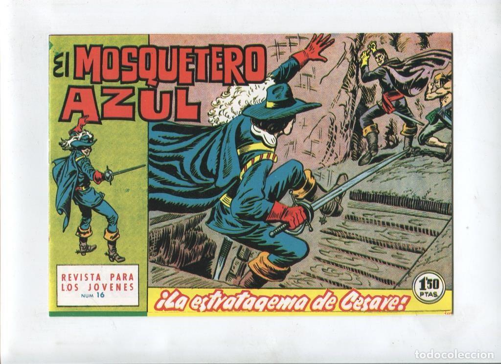 C&oacute;mics: El Mosquetero Azul numero 16: La estratagema de Cesare (FACSIMIL) - Manuel Gago