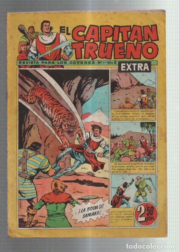 Comics: El Capitan Trueno Extra numero 067 (numerado 3 en trasera) (cubierta medio suelta) - varios