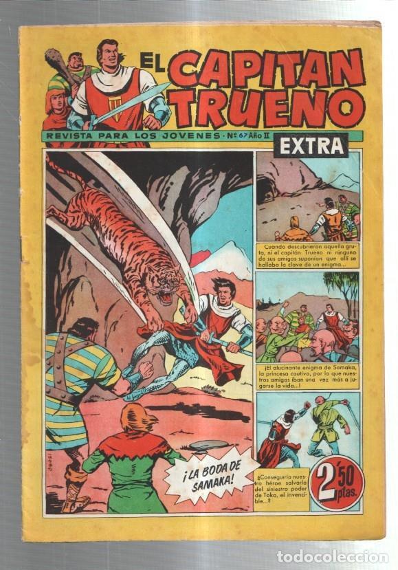 C&oacute;mics: El Capitan Trueno Extra numero 067 (numerado 5 en trasera) - varios