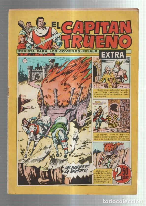 Comics: El Capitan Trueno Extra numero 073 (numerado 3 en trasera) - varios