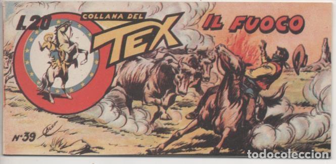 C&oacute;mics: Comic E00334: Collana del Tex L20 n&ordm; 39 Nuova Serie. Il Fuoco - Bonelli - Foto 1