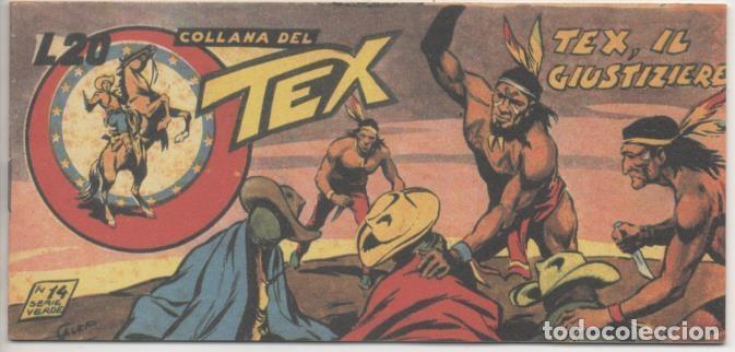 C&oacute;mics: Comic E00355: Collana del Tex L20 n&ordm; 14 Serie Verde. Tex, il Giustiziere - Bonelli - Foto 1