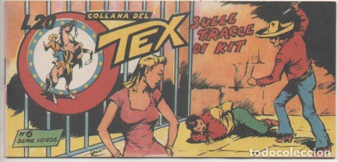 Comics: Comic E00347: Collana del Tex L20 n&ordm; 6 Serie Verde. Sulle Tracce di Kit - Bonelli