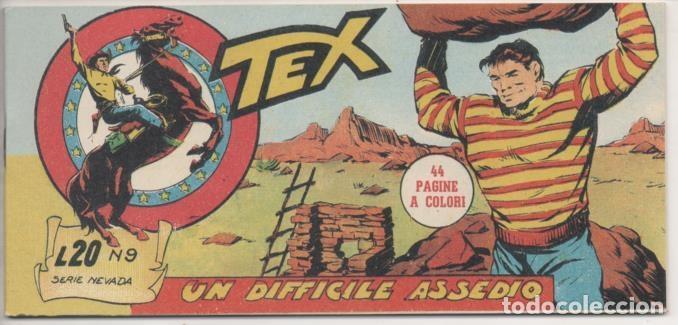 C&oacute;mics: Comic E00455: Collada del Tex L20 n&ordm; 9 Serie Nevada. Un Difficile Assedio - Bonelli - Foto 1