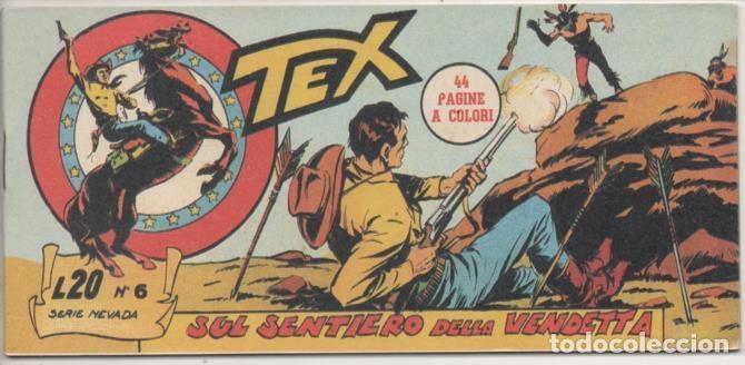 C&oacute;mics: Comic E00452: Collada del Tex L20 n&ordm; 6 Serie Nevada. Sul Sentiero della Vendetta - Bonelli - Foto 1