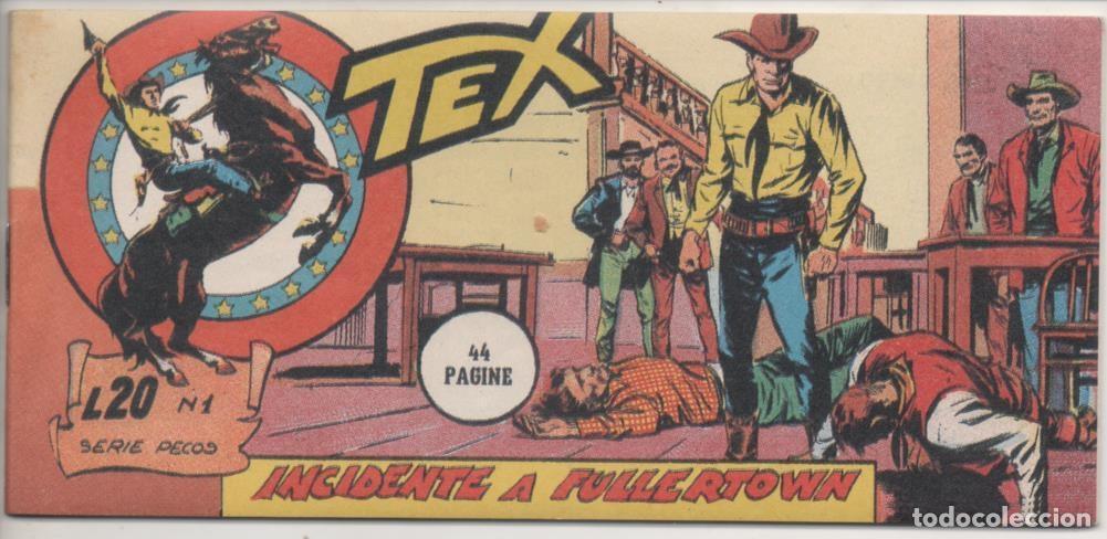 C&oacute;mics: Comic E00474: Collada del Tex L20 n&ordm; 1 Serie Pecos. Incidente a Fullertown - Bonelli - Foto 1