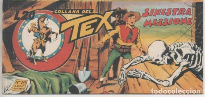C&oacute;mics: Comic E00399: Collada del Tex L20 n&ordm; 10 Serie Rossa. Sinistra Missione - Bonelli - Foto 1