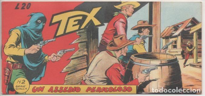 C&oacute;mics: Comic E00415: Collada del Tex L20 n&ordm; 2 Serie Gialla. Un Assedio Pericoloso - Bonelli - Foto 1