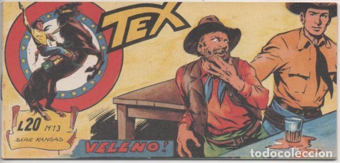 C&oacute;mics: Comic E00013: Tex L20 n&ordm; 13 Serie Kansas, Veleno! - Bonelli - Foto 1