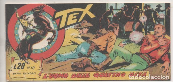 C&oacute;mics: Comic E00010: Tex L20 n&ordm; 10 LUomo Della Quatro Dita - Bonelli - Foto 1