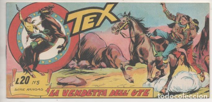 C&oacute;mics: Comic E00005: Tex L20 n&ordm; 5 Serie Kansas, La Venderra dell Ute - Bonelli - Foto 1