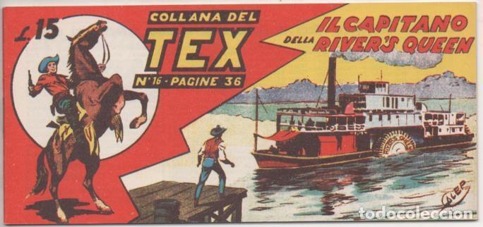 C&oacute;mics: Comic E00177: Collana del Tex L15 n&ordm; 16. Il Capitano River's Queen - Bonelli