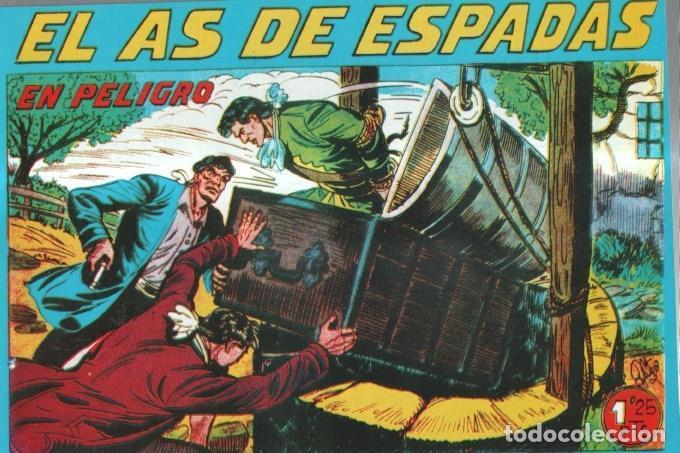 C&oacute;mics: Facsimil As de Espada numero 26: En peligro - Manuel Gago - Foto 1