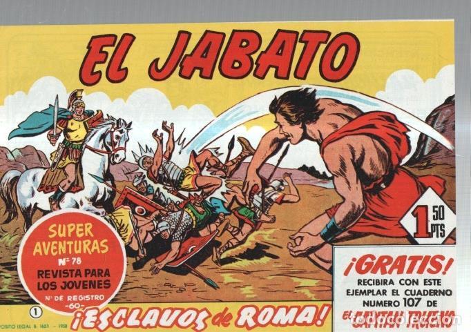 C&oacute;mics: Coleccion Facsimil numeros 1: El Jabato - - Foto 1
