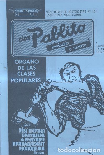C&oacute;mics: Fanzine: Don Pablito numero 10 - varios - Foto 1