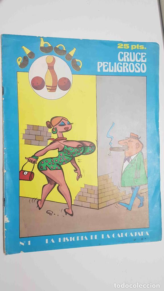 C&oacute;mics: Revista el Bolo num 1. La historia de la carcajada - Cruce peligroso - NULL - Foto 1