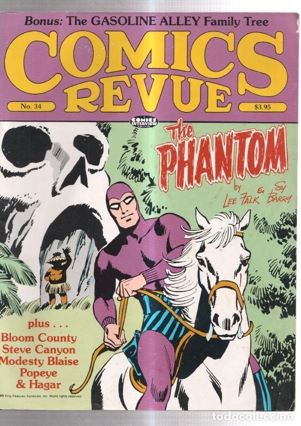 C&oacute;mics: Revista: Comics Revue numero 34: Popeye, The Phantom - varios - Foto 1
