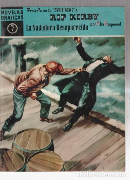 Comics: Novelas Graficas Dolar serie Azul: Rip Kirby numero 07: La nadadora desaparecida - Alex Raymond