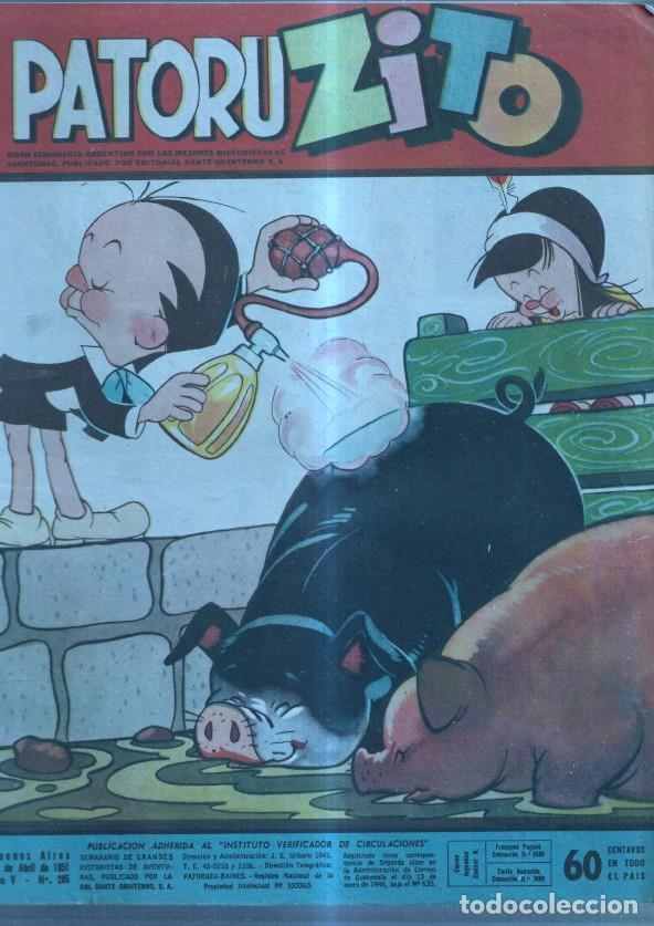 C&oacute;mics: Patoruzito numero 285: Lanza seca - varios - Foto 1