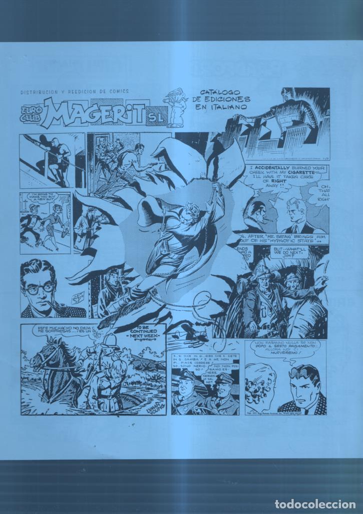 Comics: Fanzine: Catalogo venta material italiano de Euro Club Magerit - Varios