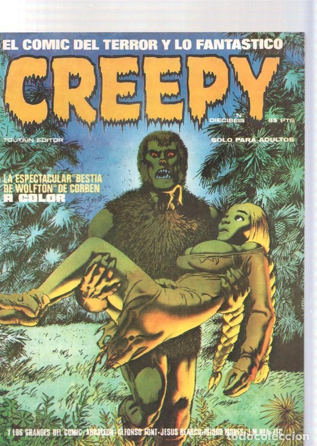 C&oacute;mics: Toutain: Creepy numero: 16 - Varios - Foto 1