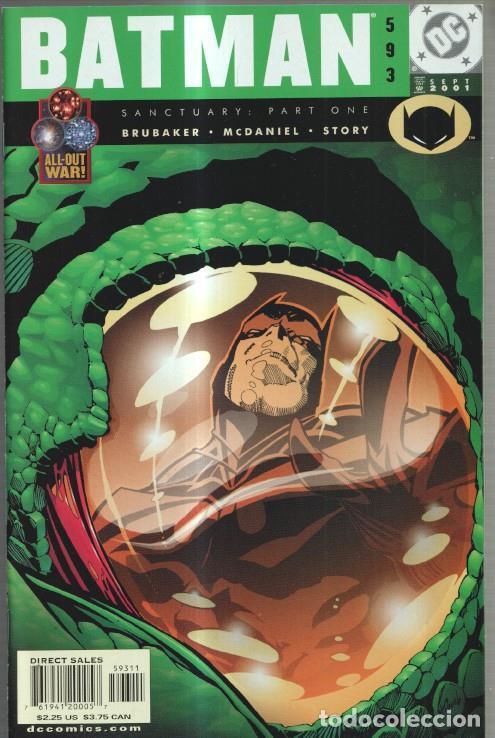 C&oacute;mics: DC Comics: BATMAN numero 593: Sanctuary - Varios - Foto 1