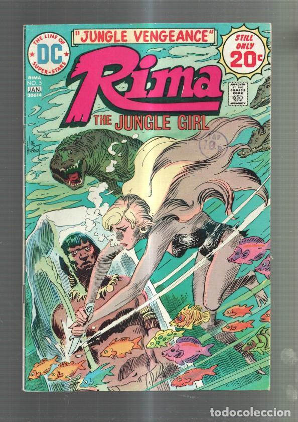 C&oacute;mics: RIMA the jungle girl volumen 1 numero 5 - Joe Kubert