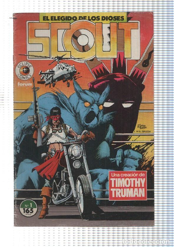C&oacute;mics: Planeta: Scout num 1 - El elegido de los dioses. Comics Forum. Eclipse Comics - NULL