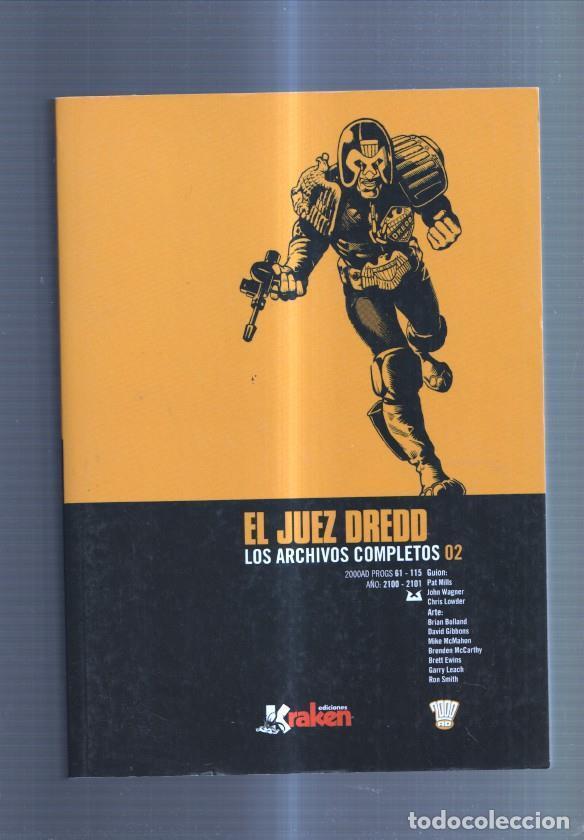 C&oacute;mics: El Juez Dredd los archivos completos volumen 02 - Carlos Ezquerra, etc - Foto 1