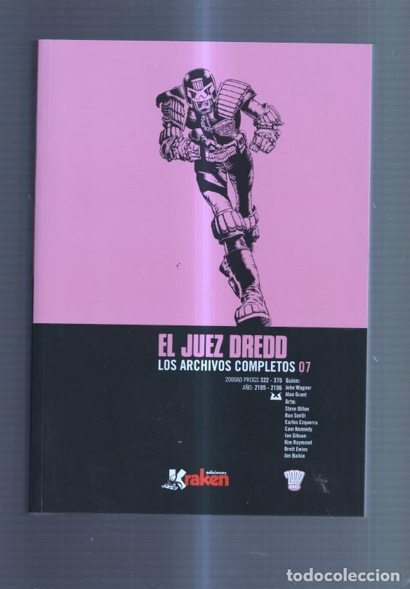 C&oacute;mics: El Juez Dredd los archivos completos volumen 07 - Carlos Ezquerra, etc - Foto 1