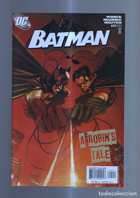 C&oacute;mics: Batman numero 645 - varios - Foto 1