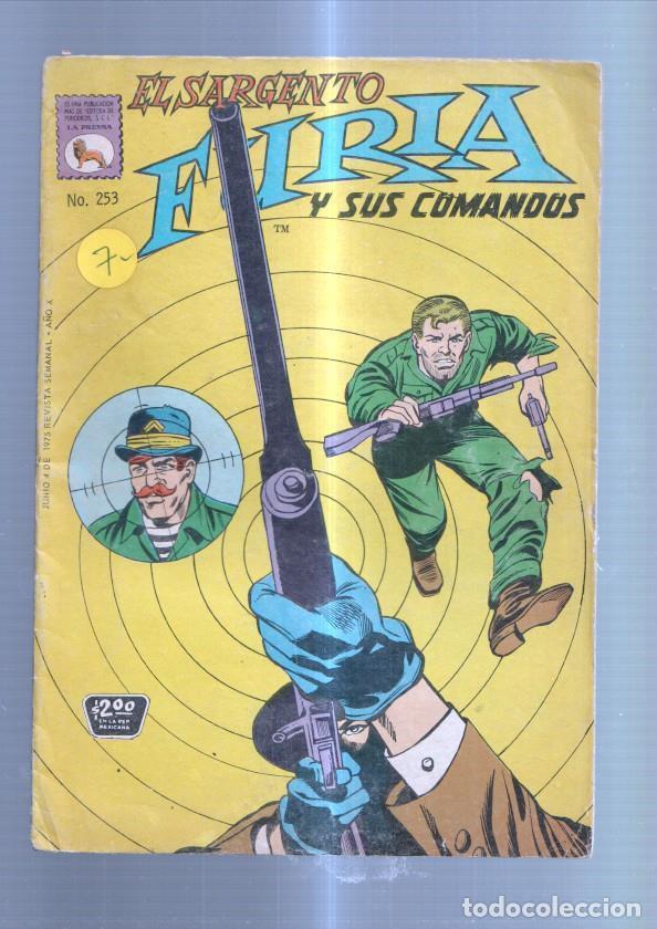 C&oacute;mics: El Sargento Furia y sus comandos numero 253 - Varios - Foto 1