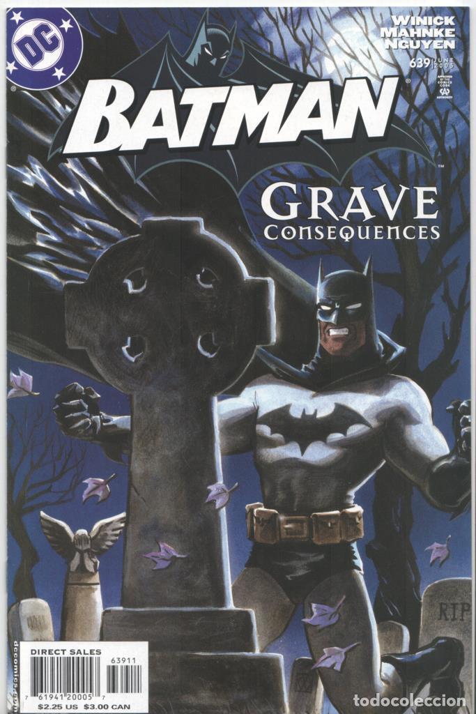 C&oacute;mics: BATMAN numero 639: Grave consequences - varios - Foto 1