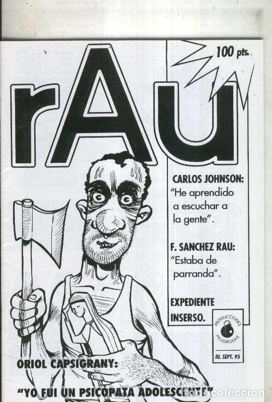 C&oacute;mics: Fanzine: Rau numero 03 - Varios - Foto 1