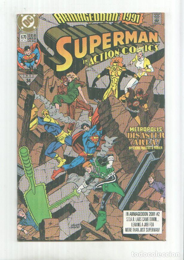 C&oacute;mics: DC Comics: Action Comics numero 670: Superman - - Foto 1