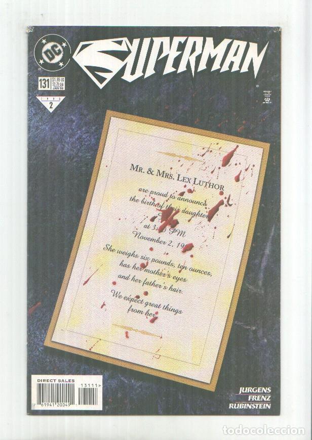 C&oacute;mics: DC Comics: Superman numero 131 - - Foto 1