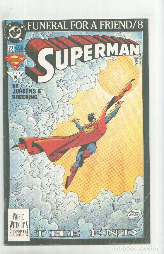 C&oacute;mics: DC Comics: Superman numero 77: funeral for a friend/8 - Varios - Foto 1