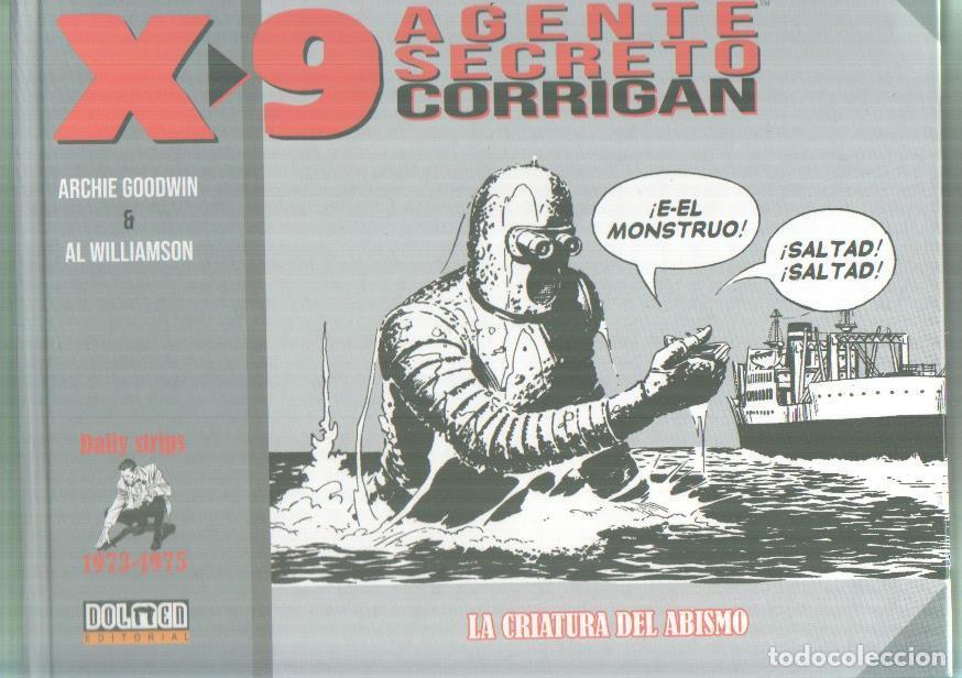 Comics: X-9 Agente Secreto Corrigan : Dally Strips 1973-1975: La criatura del abismo - Archie Goodwin-Al Wil