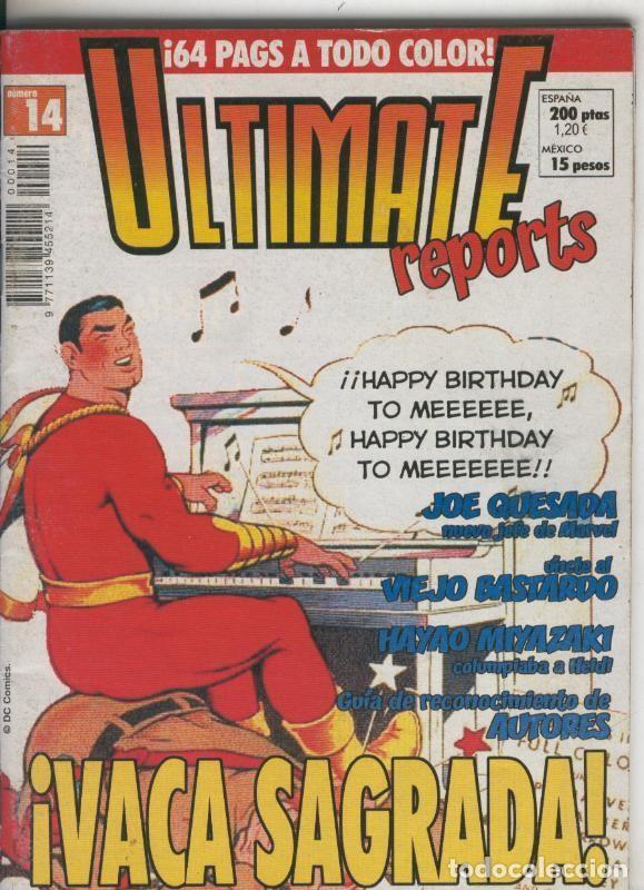 C&oacute;mics: Fanzine: Ultimate report volumen 2 numero 14: Vaca sagrada - Varios