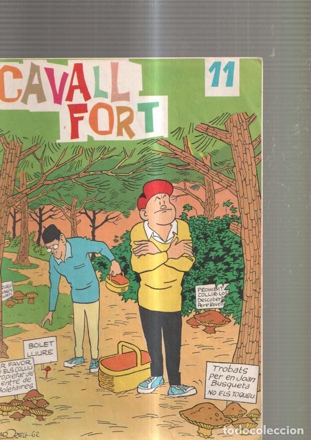 Comics: Revista Cavall Fort num. 11, 1961: Mireia- Shebel, Shebel- Dick Bannion- Una tar- - Varios