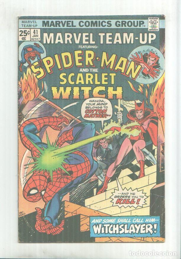 C&oacute;mics: Marvel Comics: Marvel Team Up numero 41: Spiderman and Scarlet Witch - Varios - Foto 1