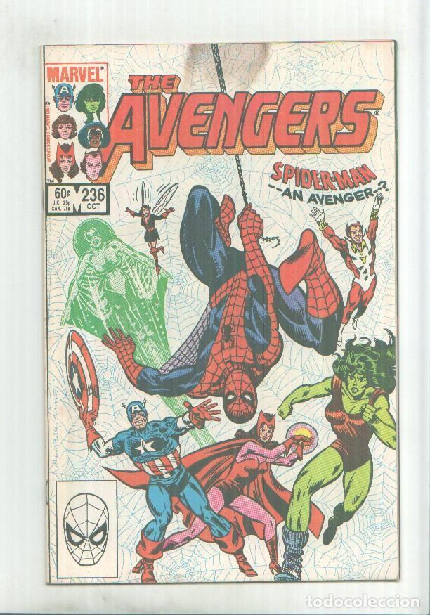 C&oacute;mics: Marvel Comics: The Avengers numero 236 - Varios - Foto 1