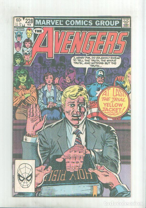 C&oacute;mics: Marvel Comics: The Avengers numero 228 - Varios - Foto 1