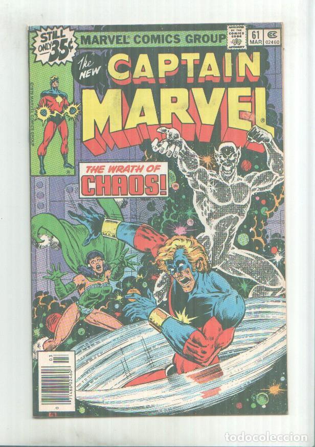 C&oacute;mics: Marvel Comics: Captain Marvel vol 1 numero 61 - Varios - Foto 1