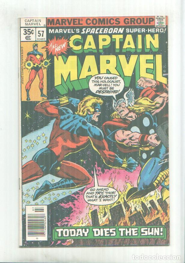 C&oacute;mics: Marvel Comics: Captain Marvel vol 1 numero 57 - Varios - Foto 1