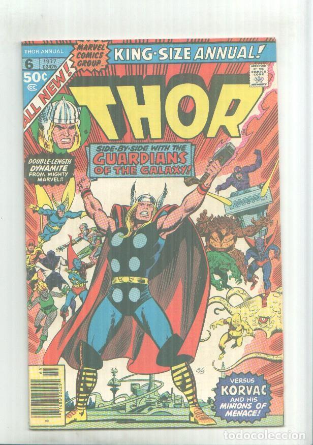 C&oacute;mics: Marvel Comics: Thor annual vol 1 numero 6 - Varios - Foto 1