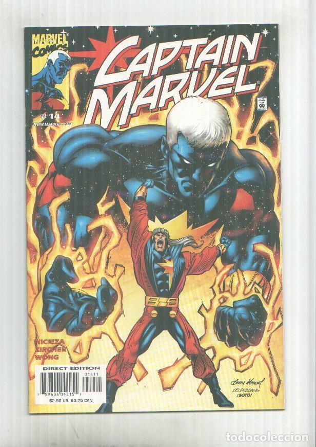 C&oacute;mics: Marvel Comics: Captain Marvel volumen 3 numero 14 - varios - Foto 1
