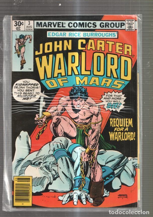 C&oacute;mics: Marvel Comics: John Carter Warlord of Mars numero 03 - varios - Foto 1