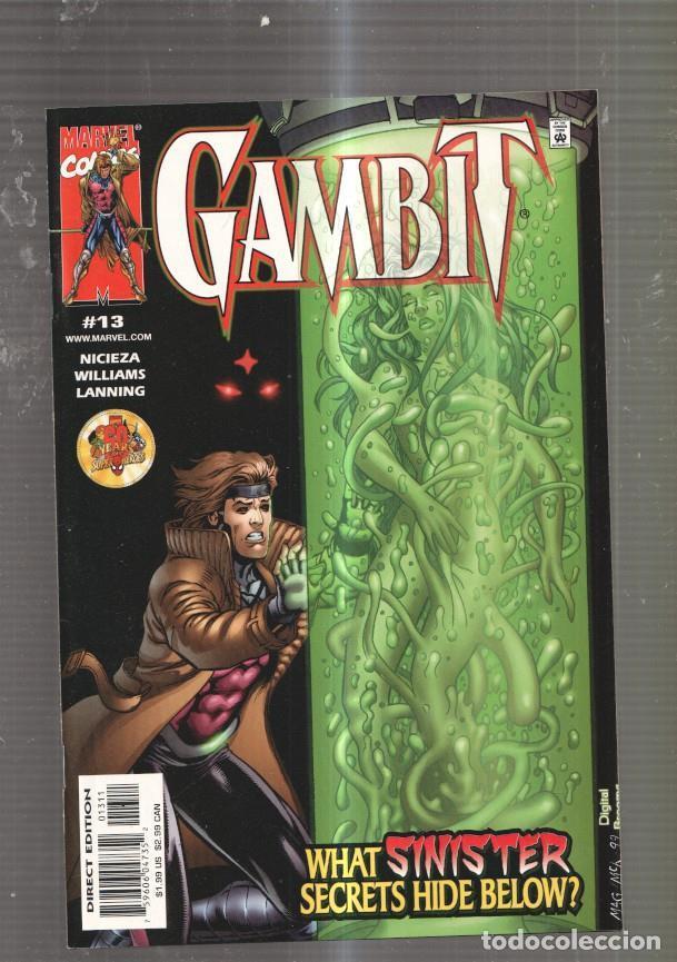 C&oacute;mics: Marvel Comics: Gambito vol 2 numero 13 - varios - Foto 1